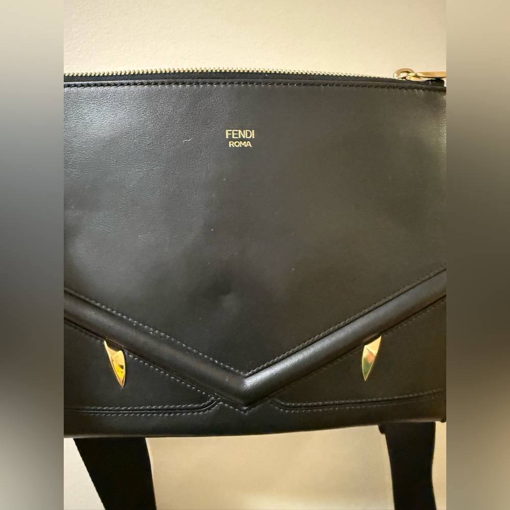 *RARE* Fendi Monster Leather Shoulder Bag